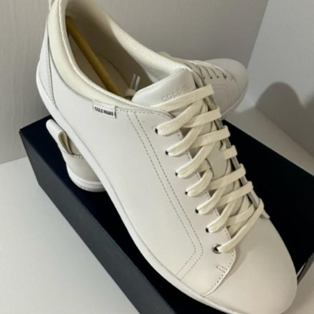 Cole Haan Women's Carly Sneaker White Size 8 New In Box